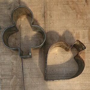 Vintage Tin Cookie Cutter Set